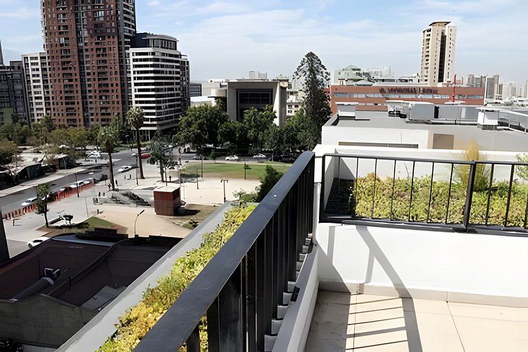 Vive La Ciudad: Acogedor en Santiago Centro ApartRent