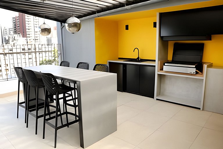 Vive La Ciudad: Acogedor en Santiago Centro ApartRent