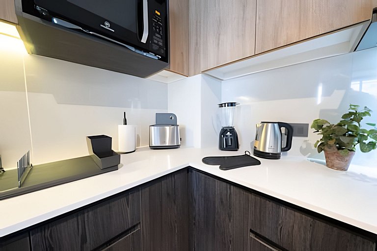 Depto en Ñuñoa con salón gourmet y cowork Irarrázaval