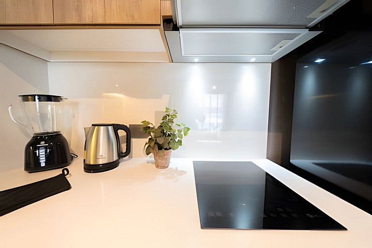 Depto en Ñuñoa con salón gourmet y cowork Irarrázaval