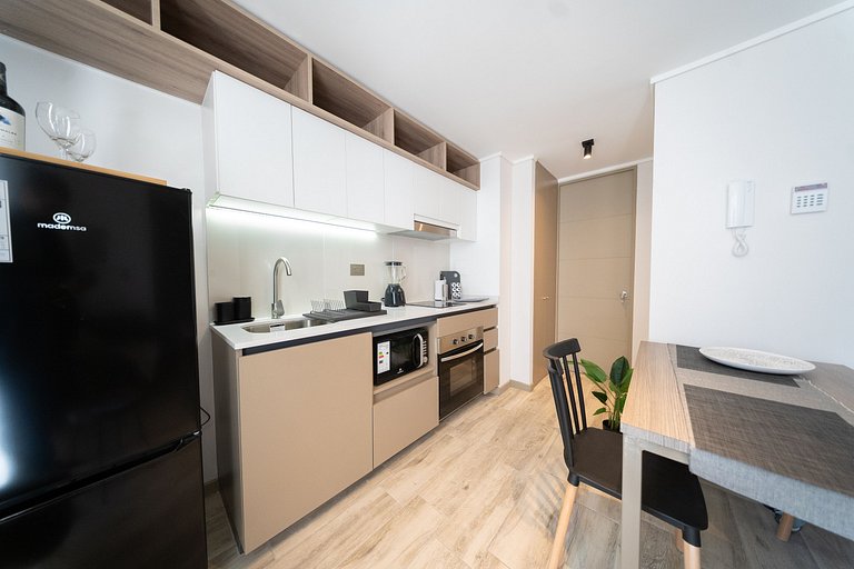 Vive La Ciudad: Acogedor en Santiago Centro ApartRent