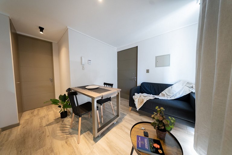 Vive La Ciudad: Acogedor en Santiago Centro ApartRent