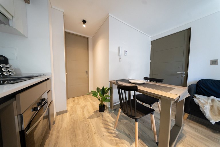 Vive La Ciudad: Acogedor en Santiago Centro ApartRent