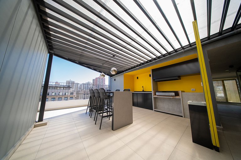 Vive La Ciudad: Acogedor en Santiago Centro ApartRent