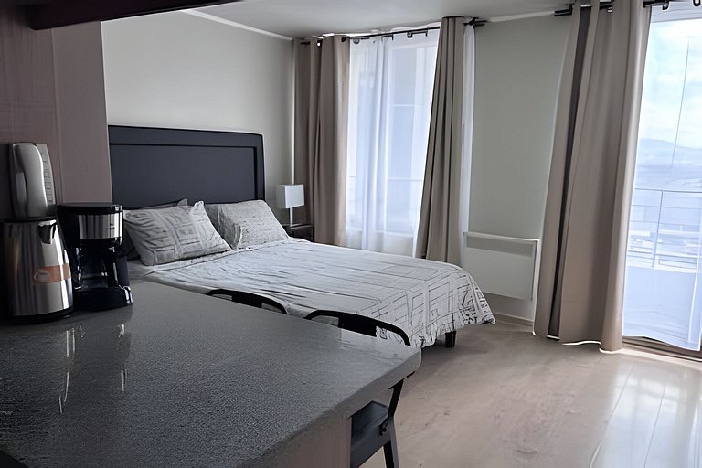 Studio for two people near Ecuador metro, fully comfortable