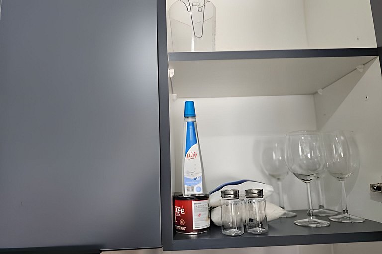 Apartamento no centro de Santiago com piscina e lavanderia R